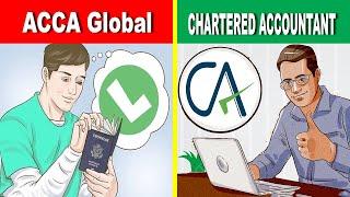 ACCA vs CA || ACCA or CA which is tough to DO ||