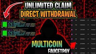 Way to Earning Big on Faucetpay with Termux! Earn Crypto without Investment|| Earn btc || Termux bot