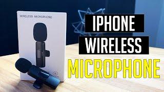 Maybesta Lapel Microphone for iPhone Lightning Port Sound Test and Unboxing 2022
