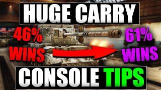 How To Carry Games And Win MORE! World of Tanks Console TIPS