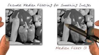 Median Filtering for Smoothing Images