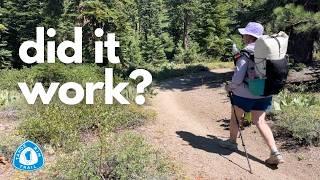 Post-Hike Review: Backpacking Gear for the Tahoe Rim Trail