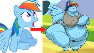 MY LITTLE PONY IS VERY FAT