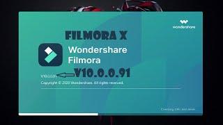 Download and Install Filmora-X V10.0.0.91 2021 Latest Version For PC