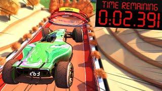 Trackmania, but the video ends when the timer hits 0