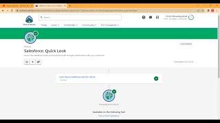 Developer Trailmix Salesforce // Trailhead salesforce quick look(quiz)