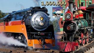 EVERY Steam Train I've Filmed  - CoasterFan2105 Million Subscriber Special