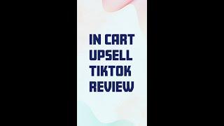 In Cart Upsell on Shopify Recommendation on TikTok #SHORTS