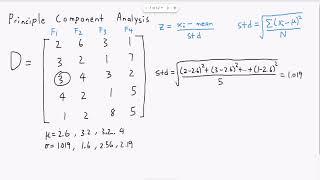 Principal Component Analysis - Simple Example and Code Using Only NumPy