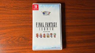 Unboxing | Final Fantasy I-VI Collection [FF Pixel Remaster] | Nintendo Switch