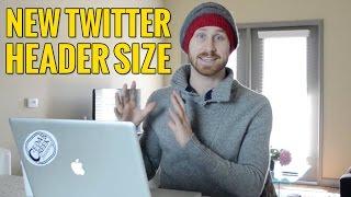New Twitter Header Size