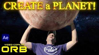 How to create a PLANET in 5 minutes with VIDEO COPILOT ORB - After FX