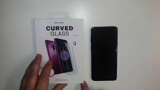 Nano Optics Curved Glass UV glue on Samsung Galaxy S9