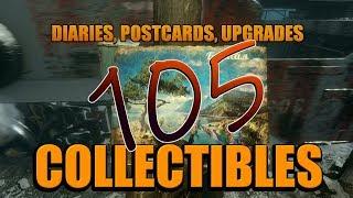 METRO EXODUS All 105 Collectibles Guide For Diaries, Postcards and Suit Upgrades Chapter 1-10