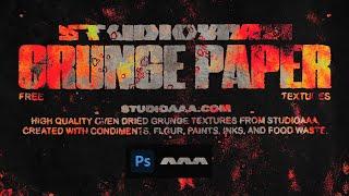 How To Get High Detail Grunge Effects & Textures | Photoshop Tutorial