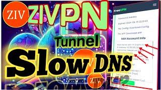 ZIVPN Tunnel with Slow DNS for Secure Browsing | Step-by-Step Tutorial