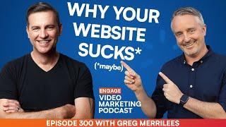 Creating A HIGH CONVERTING WEBSITE: Tips From Design Expert Greg Merrilees (full episode)