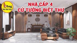 Hướng dẫn cách trang trí phòng khách nhà cấp 4 nông thôn đẹp và hiện đại