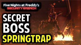 FNAF Security Breach TRUE Ending Guide | How to Unlock & Defeat the Secret Springtrap Boss