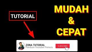 Cara Menambah Tombol Subscribe Di Video Youtube