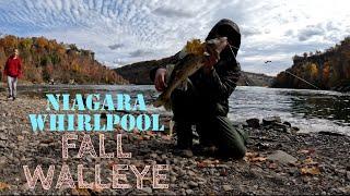 Niagara Whirlpool fishing for Salmon and Walleye