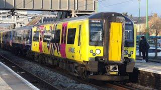 Rush Hour Trains at: Leighton Buzzard, WCML, 26/02/25