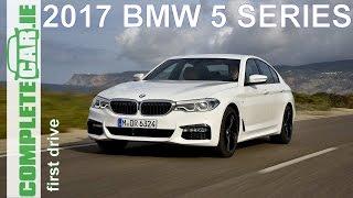 2017 BMW 5 Series first drive review by CompleteCar.ie