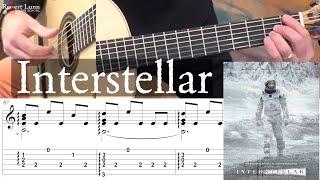 INTERSTELLAR (Main Theme) - Hans Zimmer - Full Tutorial with TAB - Fingerstyle Guitar