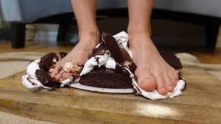 Crushing Things With Bare Feet (Chocolate Cake)
