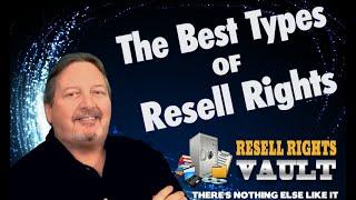 The Best Type Of Resell Rights - Know The Difference Between PLR, MRR, RR, To Make Money Online