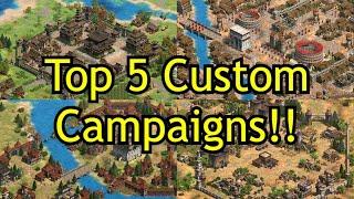 Top 5 Custom Campaigns in AoE2: DE (1000th video special!)