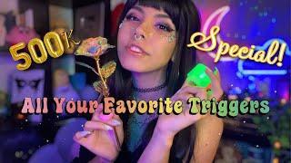ASMR |  All Your Favorite Triggers!  (Follow Instructions, Notes On Your Face +More) 500k Special!