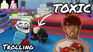 TROLLING TOXIC PLAYERS WITH FUN STYLES | UNTITLED BOXING GAME