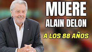 MUERE el ACTOR francés ALAIN DELON a los 88 años POSIBLEMENTE el HOMBRE más GUAPO del MUNDO