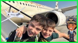 Prepare your child for first PLANE Ride ️ Educational AirPlane Video for Kids  Airport for Kids
