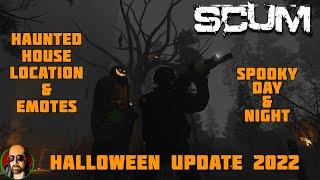 SCUM | HALLOWEEN UPDATE | HAUNTED HOUSE AND NEW BARBER ADDED TO SAFE ZONES