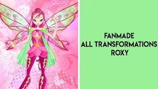 Все превращения Рокси на русском / All transformations Roxy