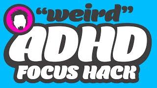 Weird ADHD Focus Hack That Helps Me Work, Study, and Get Stuff Done! | Body Doubling