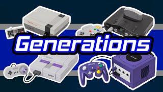 Why use Generations to classify video game consoles?