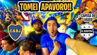 FUI NO MEIO DA LA 12 NUM JOGO DO BOCA/ Boca Juniors x Deportivo Riestra