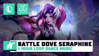 League of Legends - Battle Dove Seraphine - Music /dance 1-hour loop