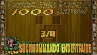 Minecraft Livestream -1000 Abonnenten Special 3/4 - Suchkommando Endertruhe