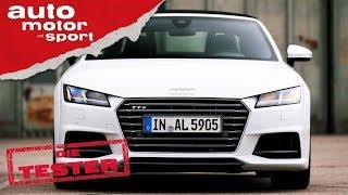 Audi TTS Roadster: Weiß, aber nicht unschuldig - Die Tester | auto motor und sport