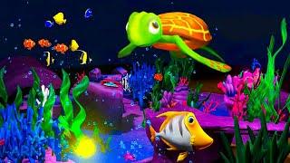 Lullabу and Calming Undersea Animation  Soothing fishes  Baby sleep music