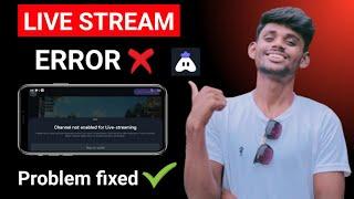 How to fix turnip live streaming problem | how to fix live stream error problem turnip youtube error