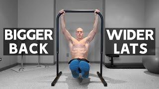 3 Exercises For A Bigger Back (At Home)