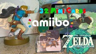 Review 32 Mini Amiibo Cards In Zelda Tears Of The Kingdom