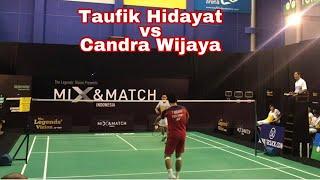 MIX and MATCH Badminton Indonesia, Taufik Hidayat vs Candra Wijaya