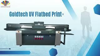 UV Flatbad Printer Machine | Goldtech Graphics