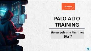 #1 #PaloAltoFirewalltraining | Training Day 7 #PCNSA | EVE-NG |  Startup | First Time Setup | 2024